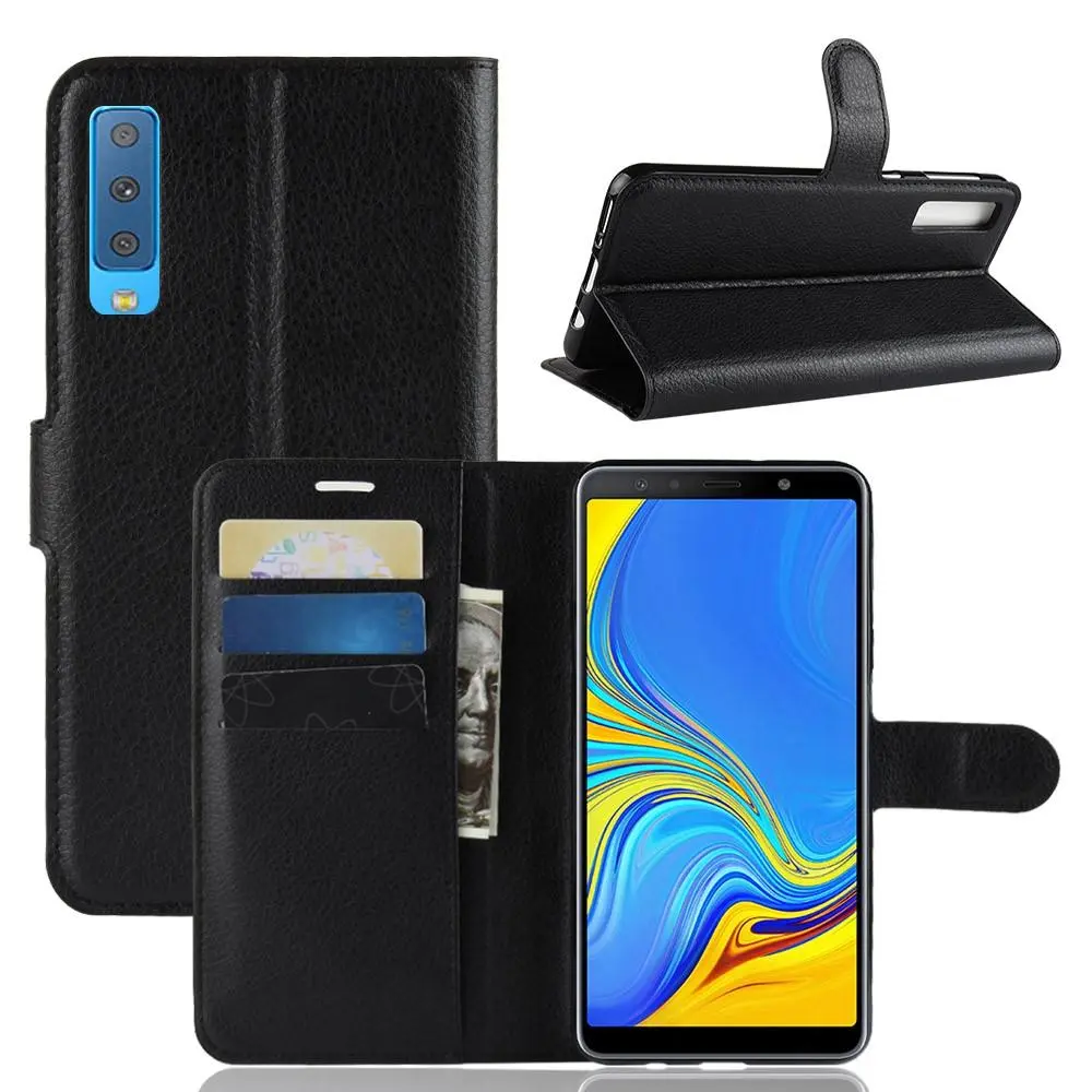 Mobiltaske Samsung Galaxy A7 2018 Sort