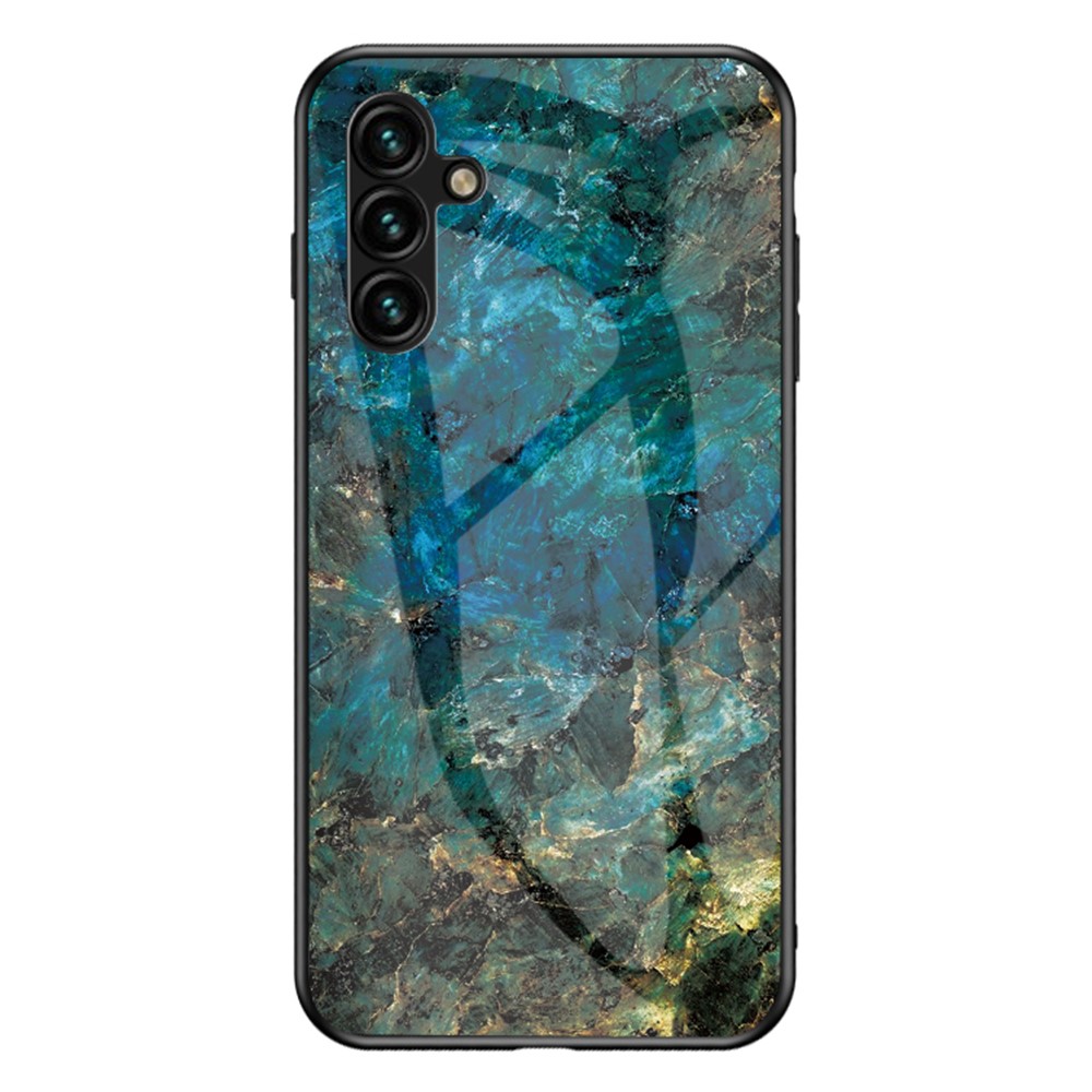 Herdet Glass Deksel Samsung Galaxy A54 Emerald - Stilig mobildeksel med mønster