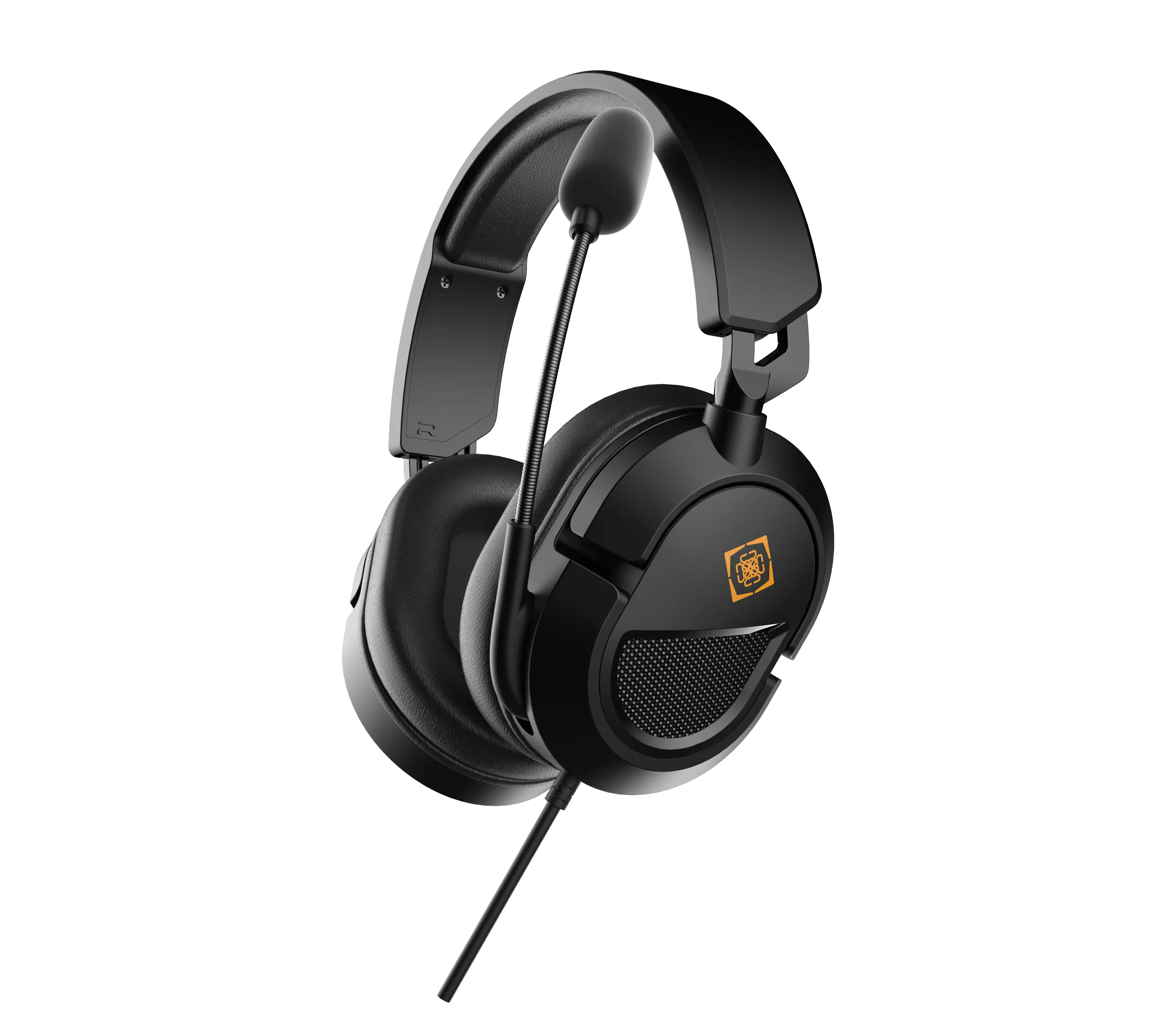 DH120 Stereot PC Over-Ear Gaming -kuulokkeet, Musta