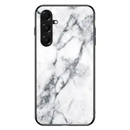Skal Härdat Glas Samsung Galaxy A17 Vit marmor