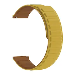 Huawei Watch GT 4 46mm Silikoninen ranneke magneettikiinnityksellä, Keltainen