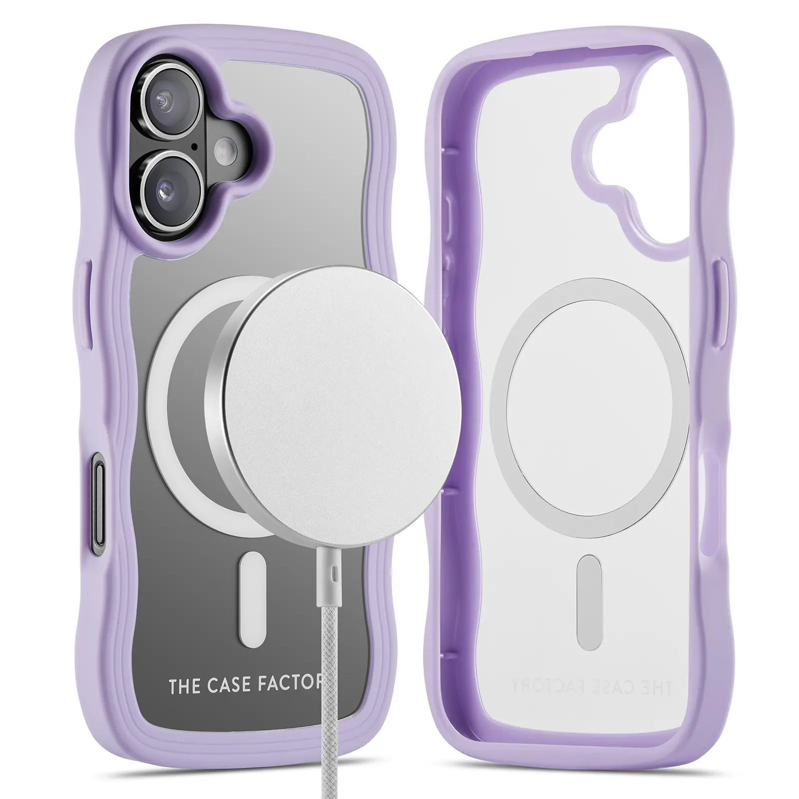 The Wave Mag Case iPhone 17 Lila