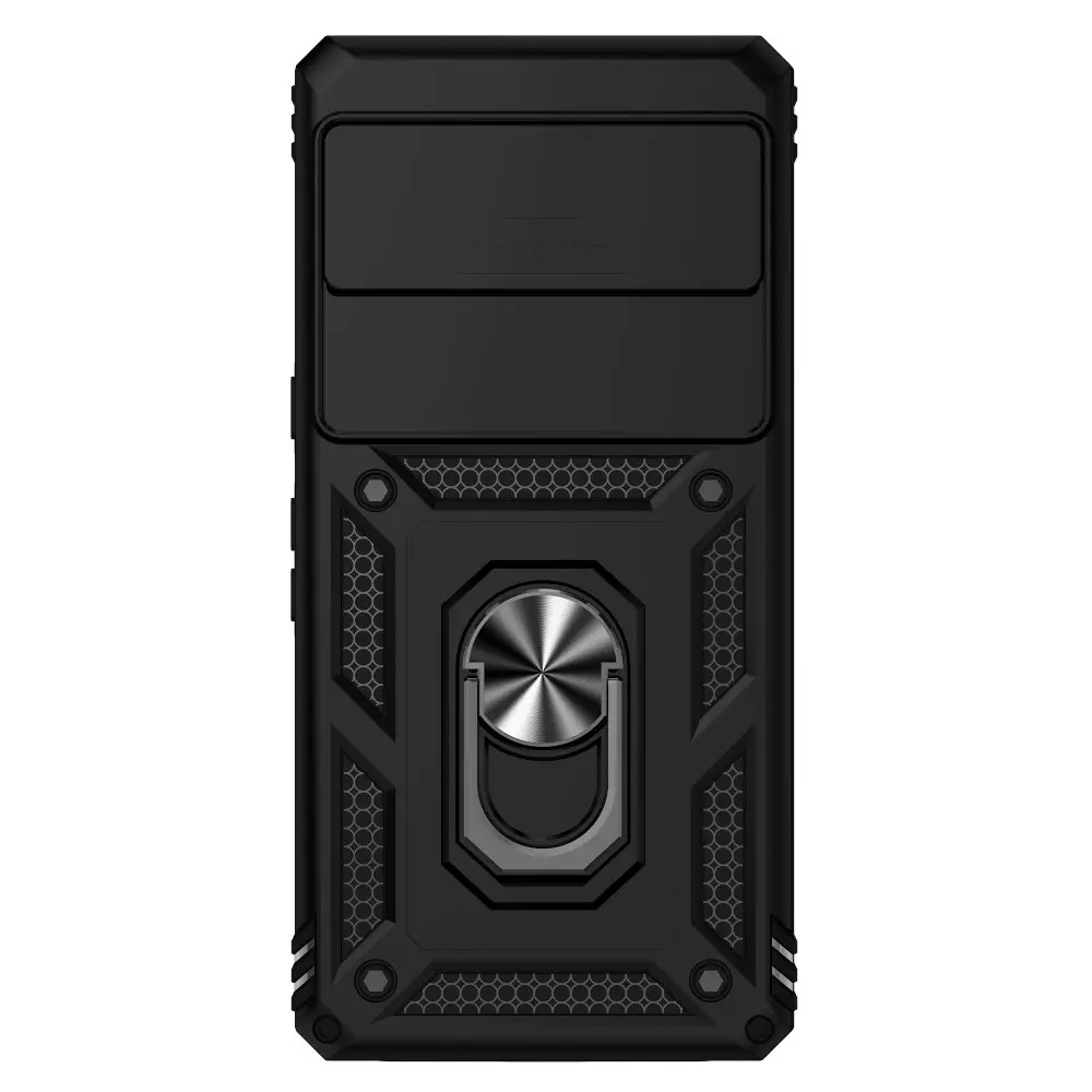 Hybridskal Ring + Kameraskydd Google Pixel 7 Pro Svart