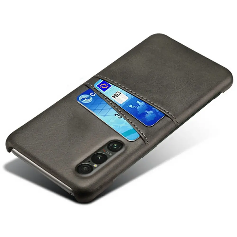 Card Slots Case Sony Xperia 1 VIII Svart