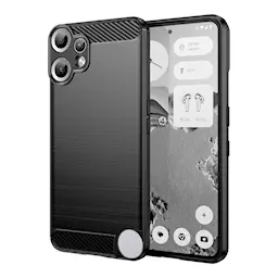 Nothing CMF Phone 2 Pro TPU-deksel Brushed, Svart