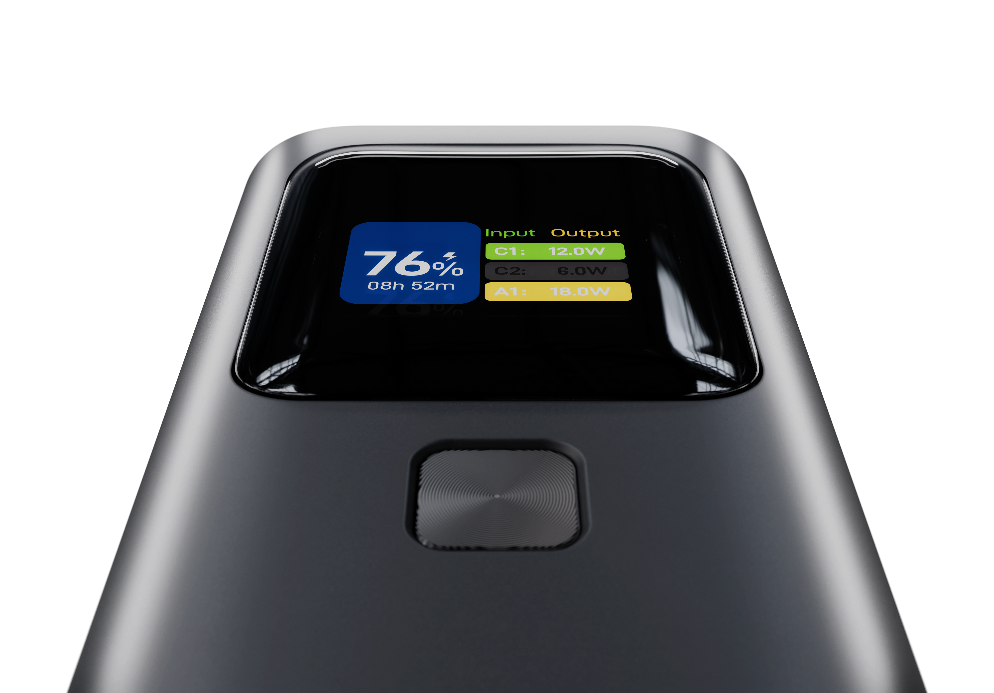 High Capacity Powerbank 27000mAh PD 140W Svart