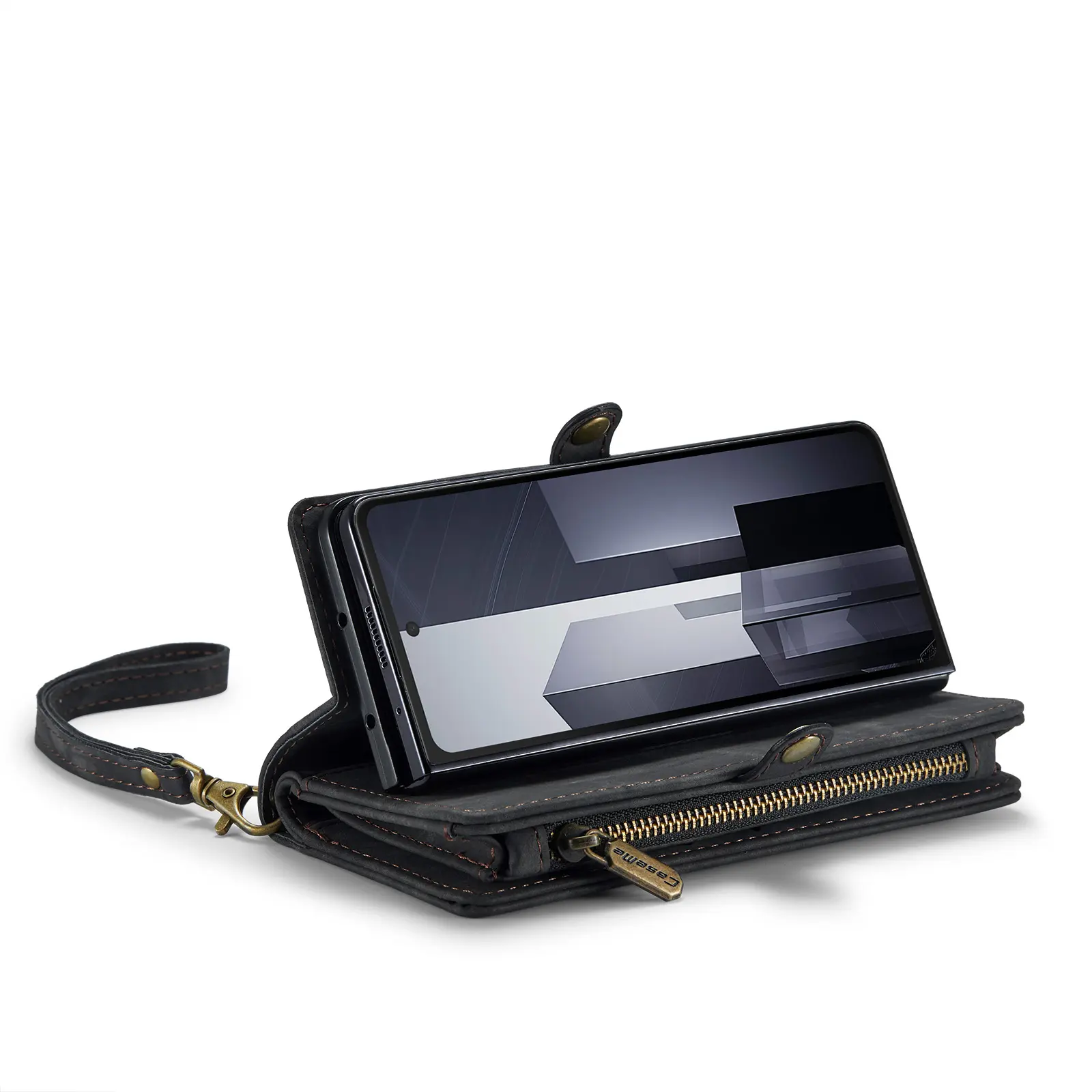 Multi-slot Plånboksfodral Samsung Galaxy Z Fold 6 Grå
