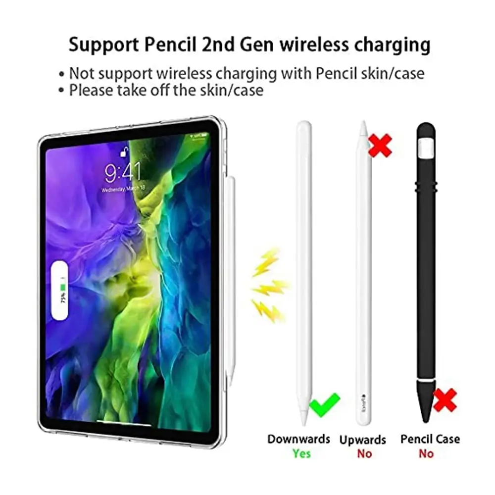 Skal iPad Pro 12.9 5th Gen (2021) transparent