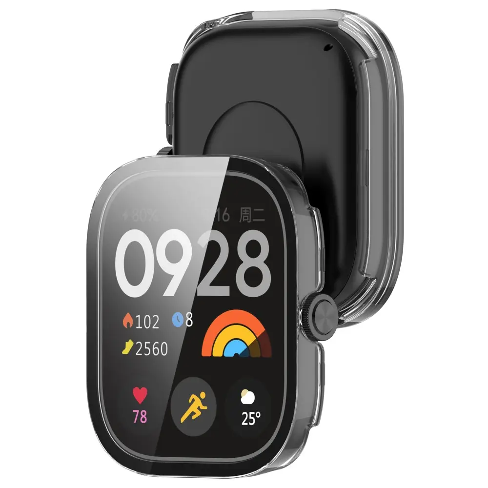 Full Cover Case Xiaomi Redmi Watch 4 Genomskinlig