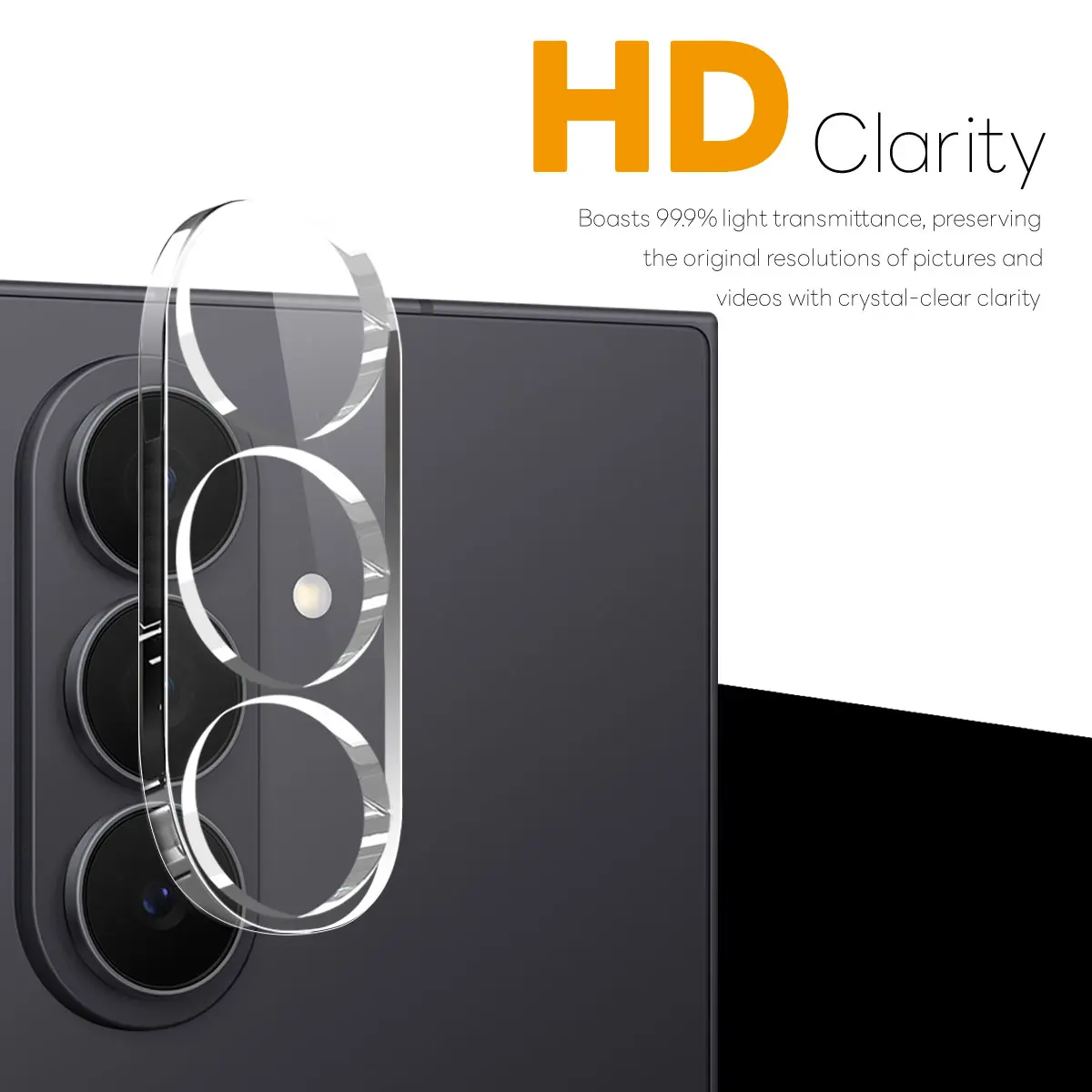 Kameraskydd Härdat Glas Samsung Galaxy Z Fold 8 Ultra (2-pack)