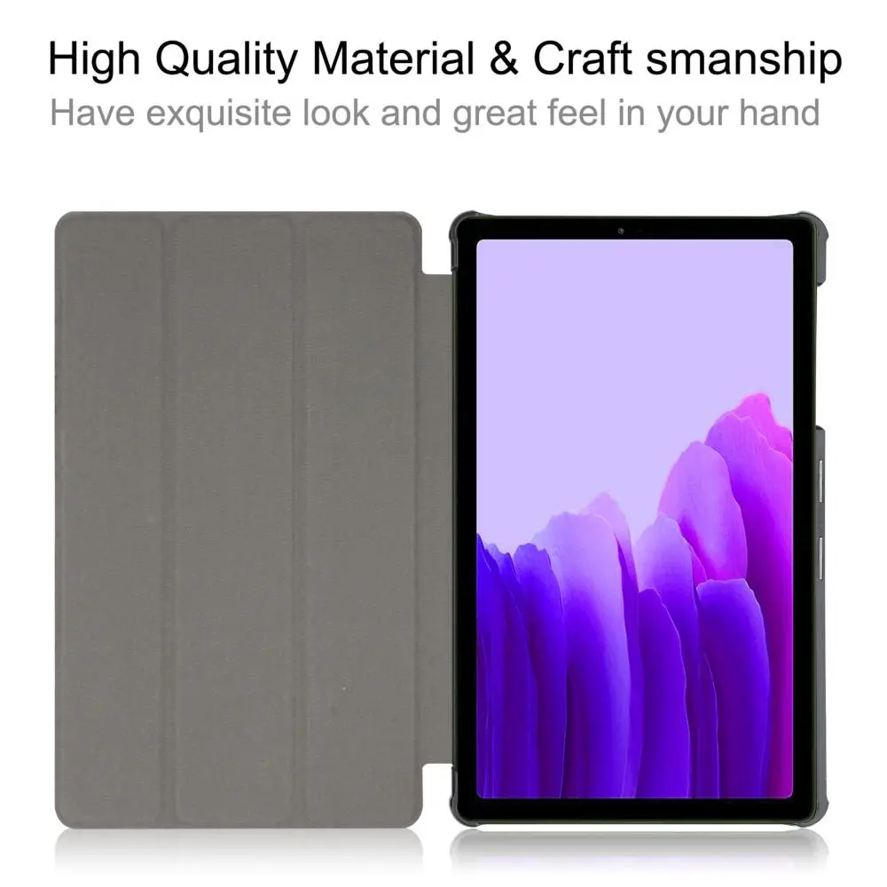 Fodral Tri-fold Samsung Galaxy Tab A7 Lite Svart