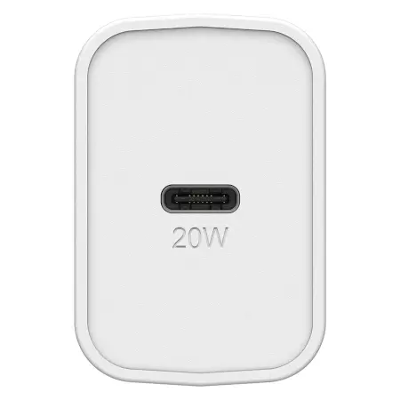 Väggladdare 20W USB-C PD White