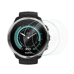 2-Pak hærdet Glas 0.3mm Skærmbeskytter  Suunto 9 Baro