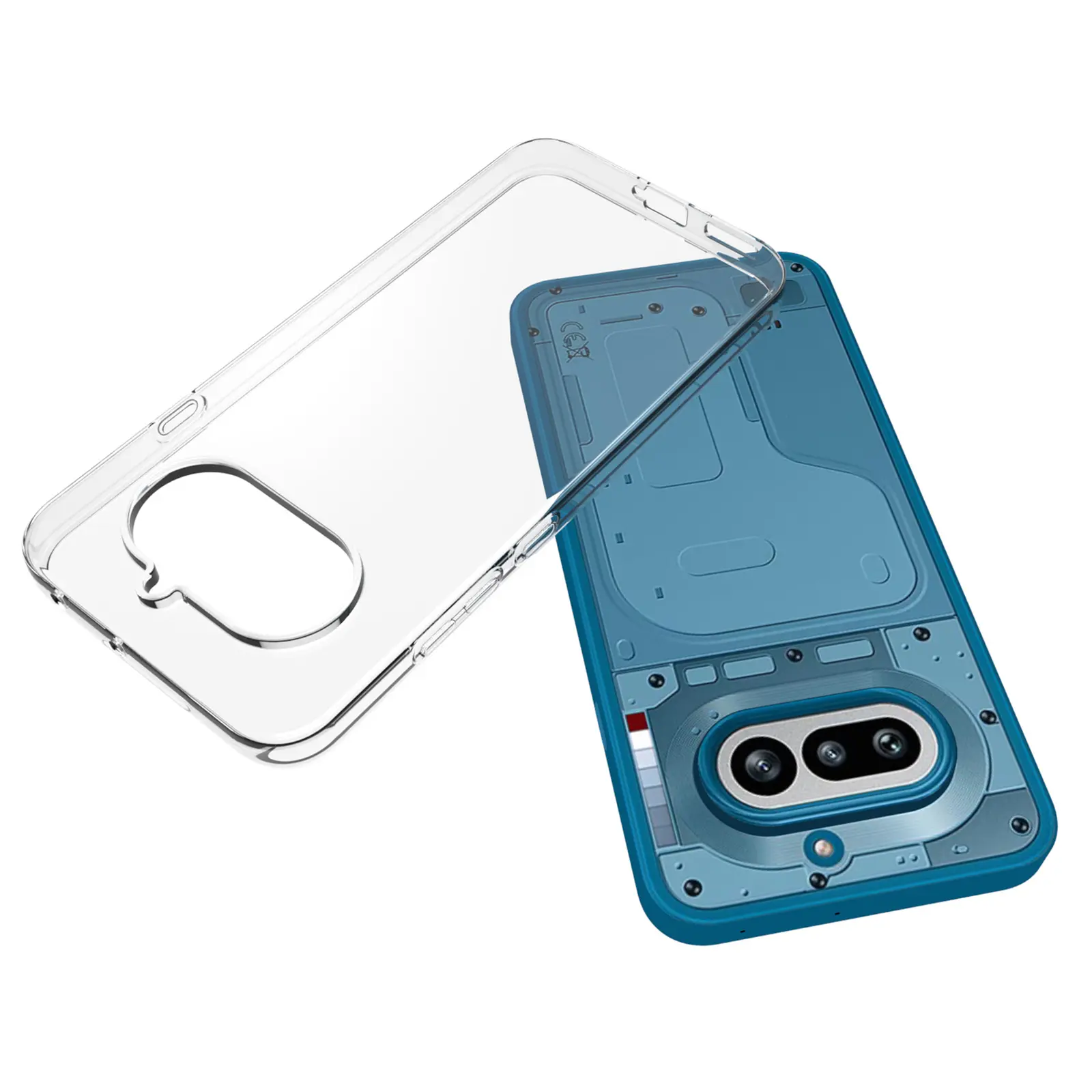 TPU Case Nothing Phone 4a Genomskinlig