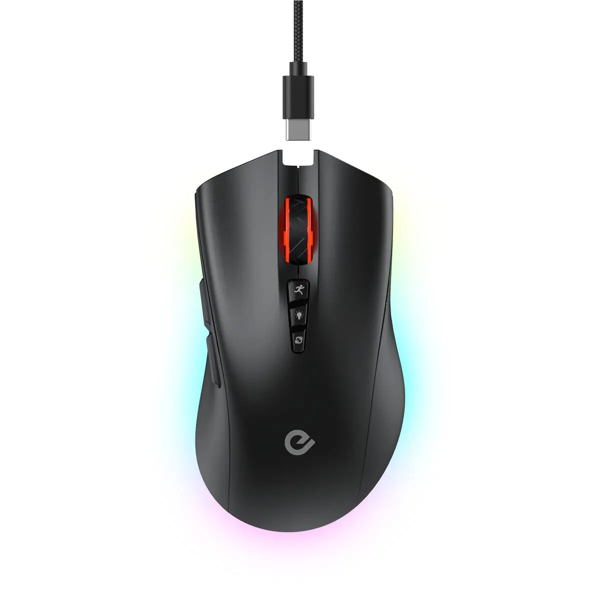 Langaton RGB-pelihiiri 22.000DPI, Musta