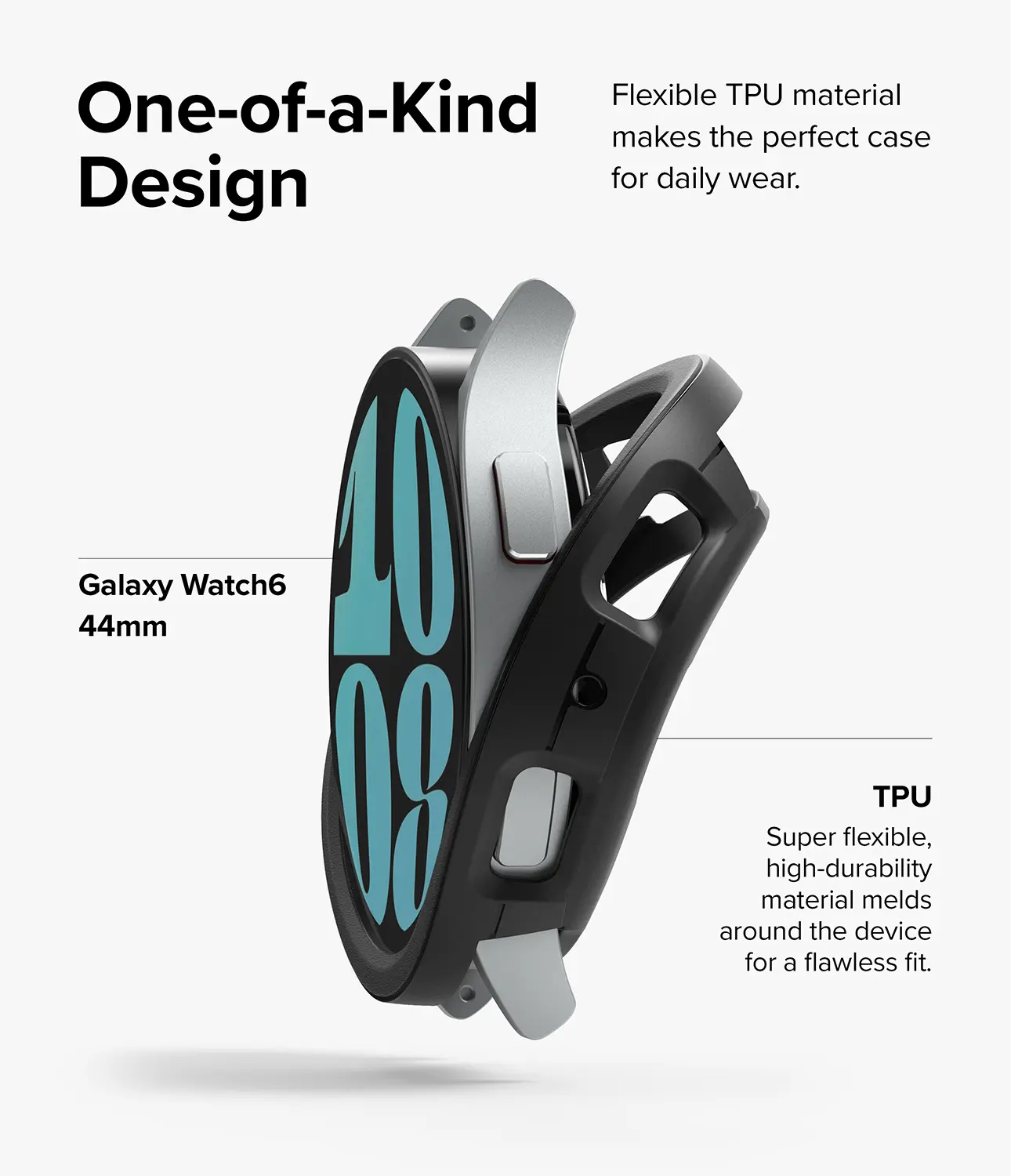 Air Sports Case Samsung Galaxy Watch 6 44mm Black