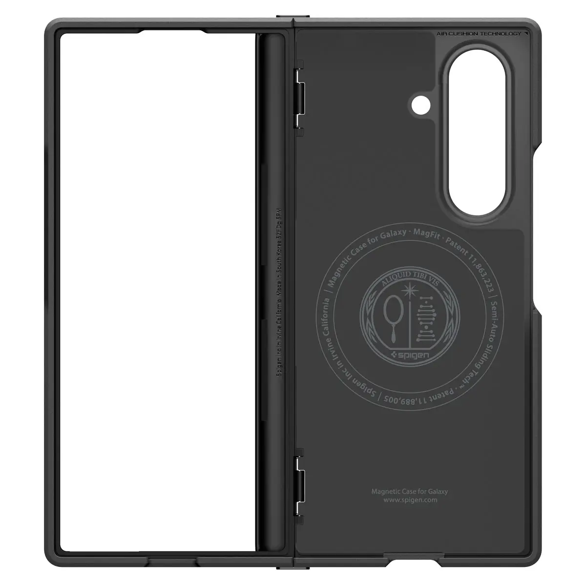 Samsung Galaxy Z Fold 7 Slim Armor Pro MagSafe Case Black