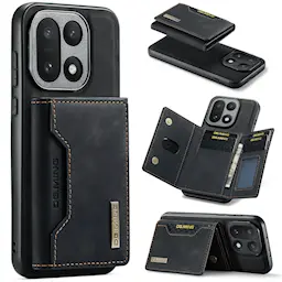  OnePlus 15 Cover med aftagelig pung, Sort