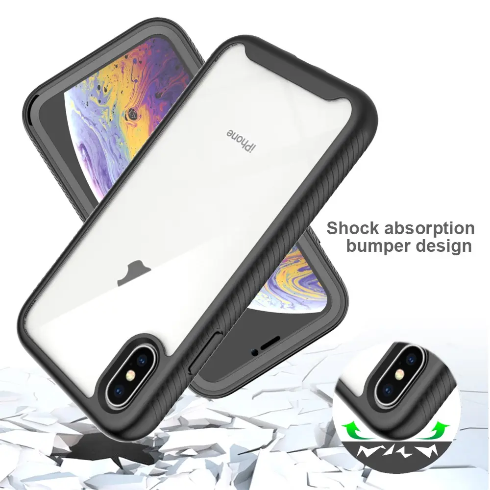 Full Protection Case iPhone X/XS Svart