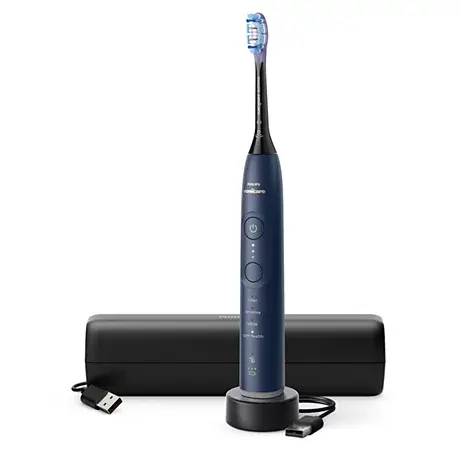 Sonicare 7100 Series Sähköhammasharja HX7423/09, Vaaleansininen