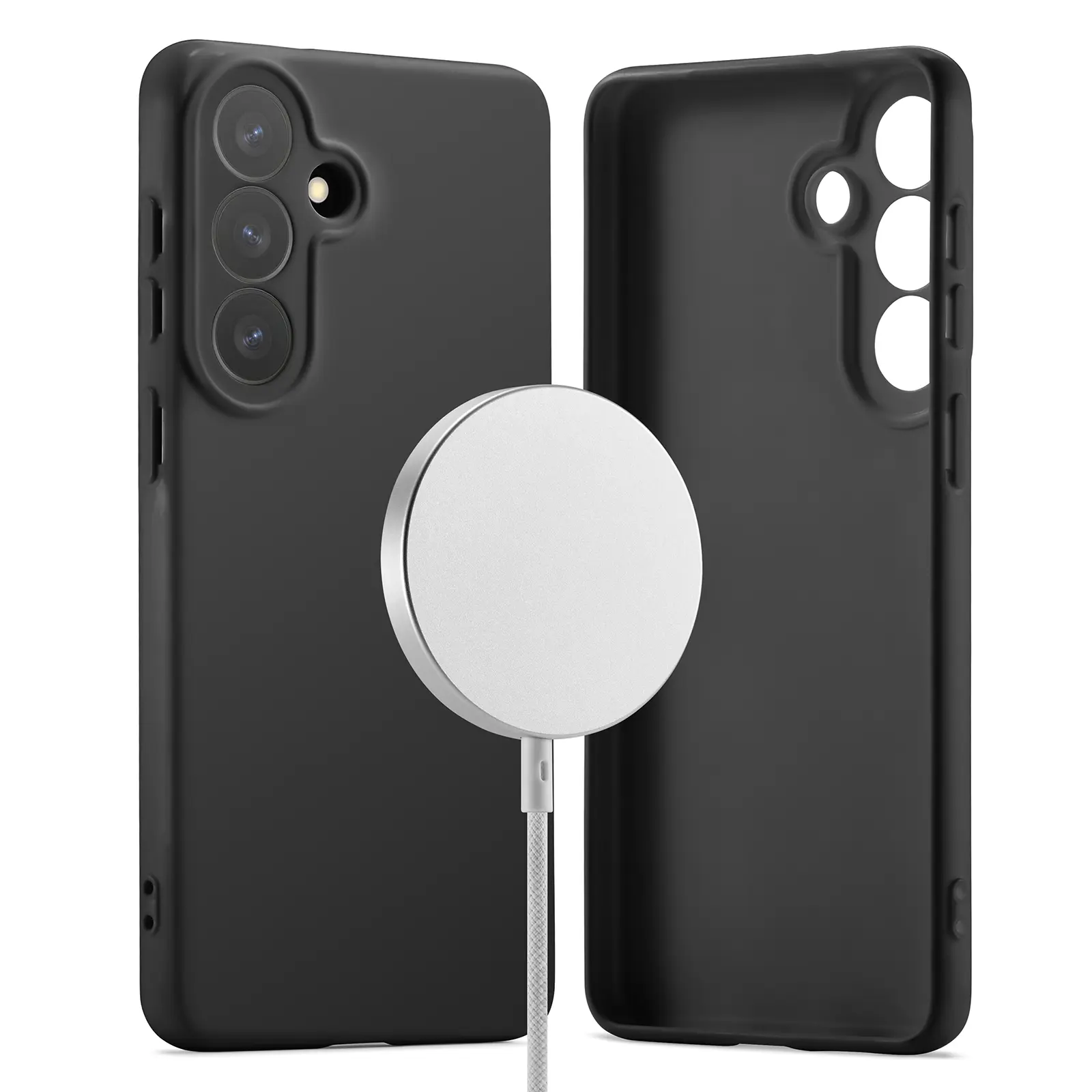 TPU Cover MagSafe Samsung Galaxy S26 Plus Sort