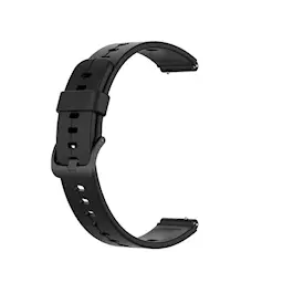 Universal 16 mm silikonarmbånd, Svart