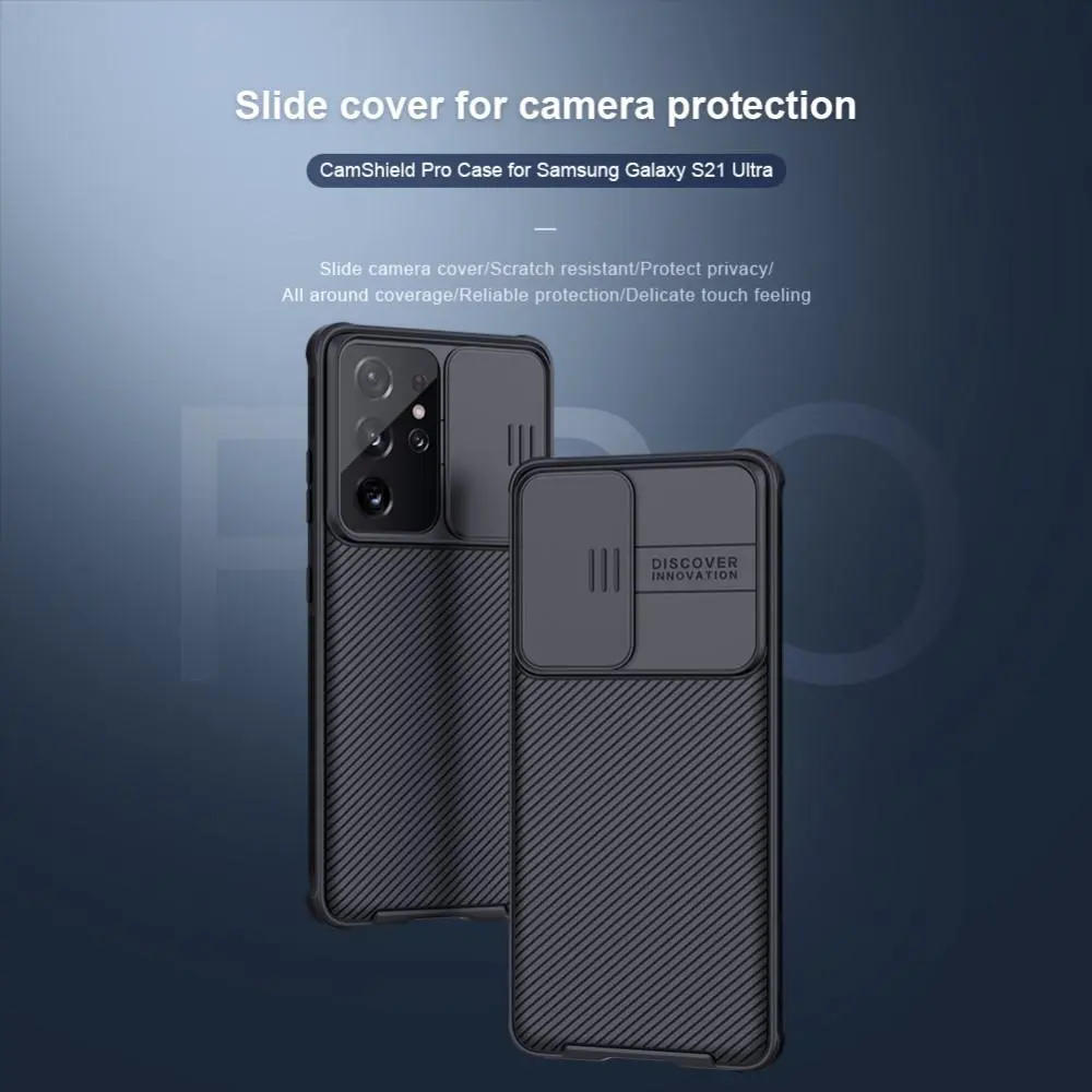 CamShield Skal Samsung Galaxy S21 Ultra Svart