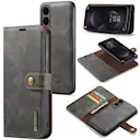Magnet Wallet Samsung Galaxy S25 Edge Brown