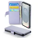 Ægte Læderetui Samsung Galaxy S25 Lilla