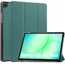 Etui Tri-fold Samsung Galaxy Tab A11 Plus Grøn