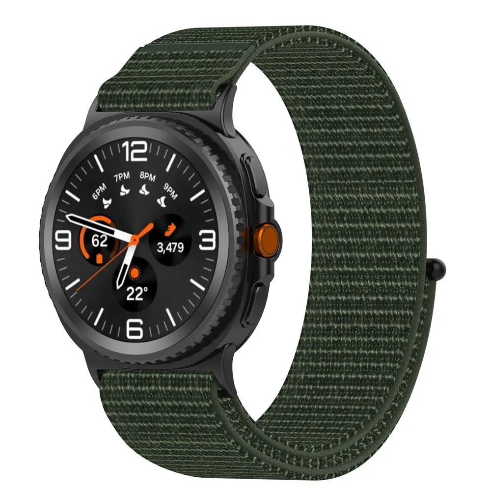 Nylonarmband Samsung Galaxy Watch 9 40mm Grön