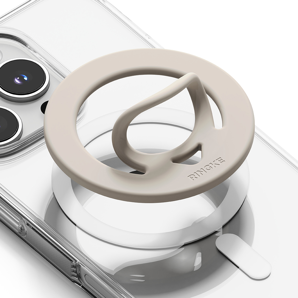 Ringke Dual Magnetic Silicone Ring Warm Gray