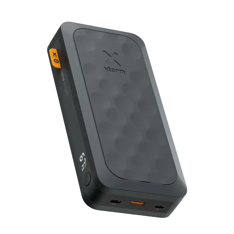 PD Powerbank 2x USB-C 27000mAh 67W, Sort