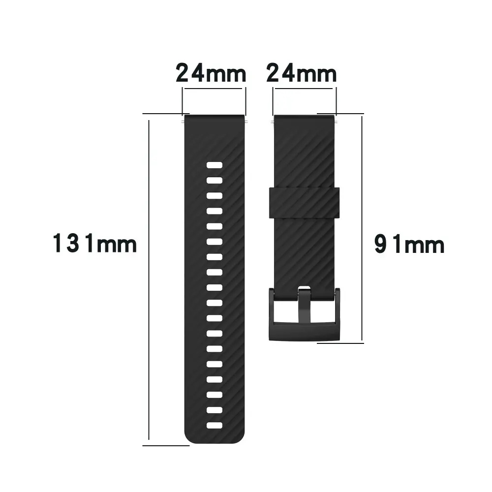 Silikonarmband Garmin Venu X1 Svart