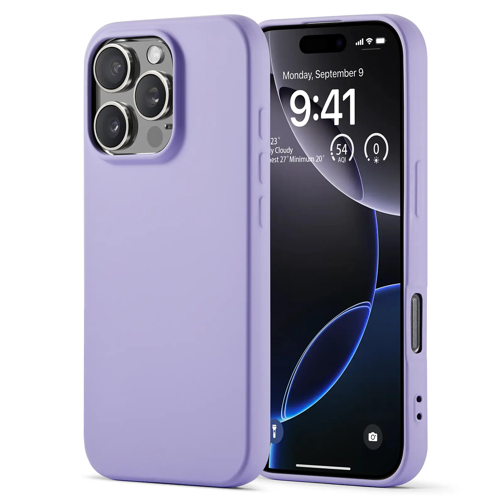 TPU Cover iPhone 16 Pro Max Lilla
