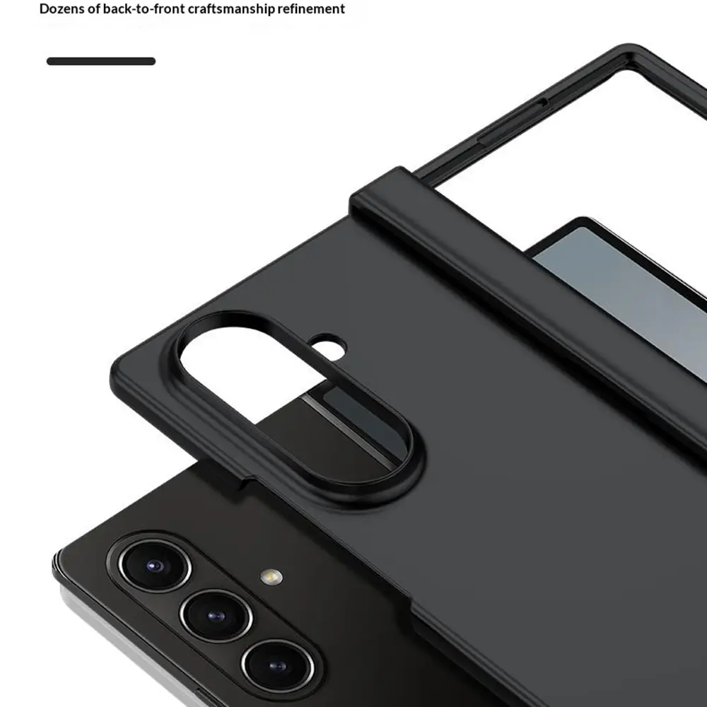Hårdskal Gummerat Hinge Protection Samsung Galaxy Z Fold 8 Ultra Svart
