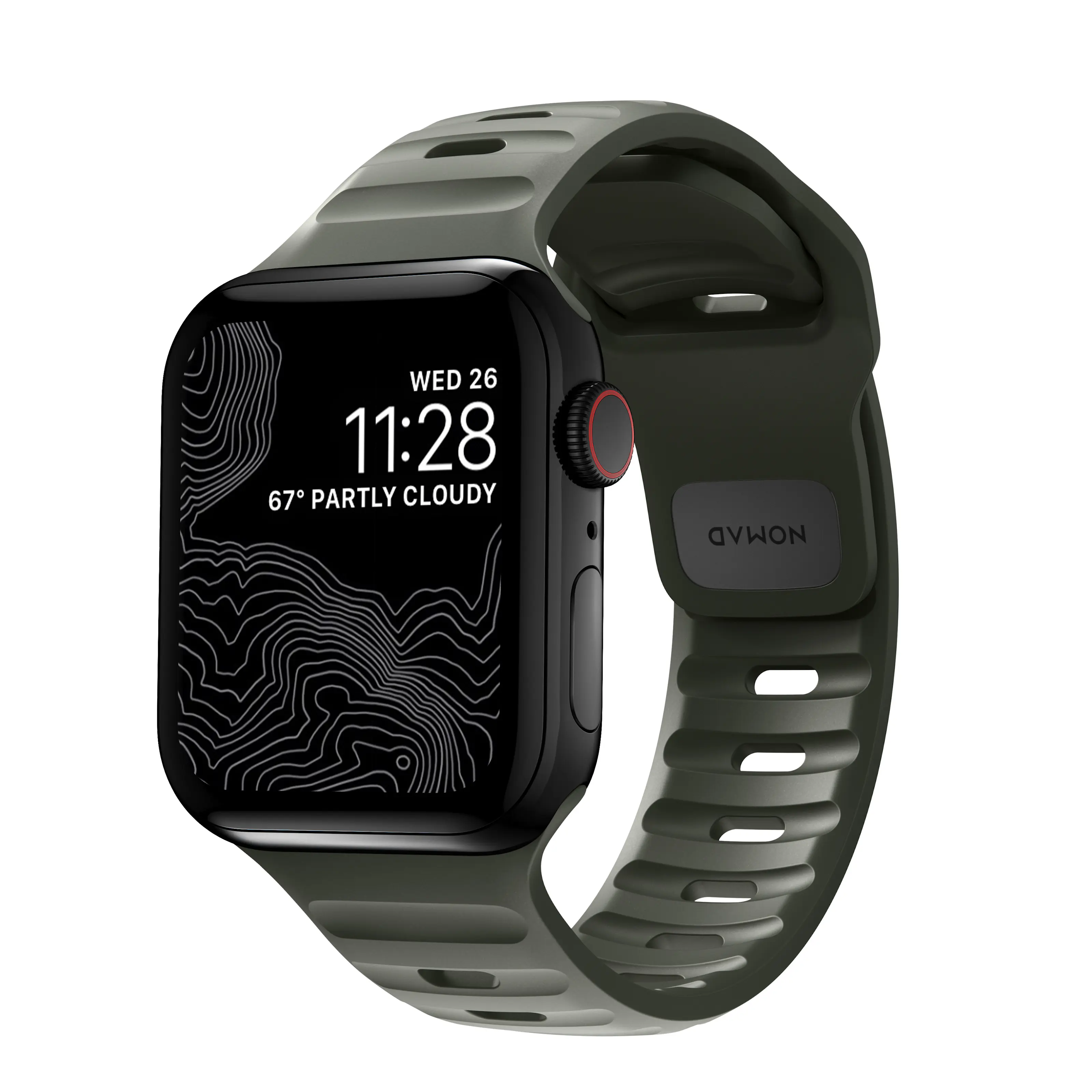 Apple Watch Ultra 49mm 1st Gen Armbånd - Sport Band Ash Green