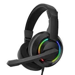 On-Ear Gaming Headset Hydra, Svart