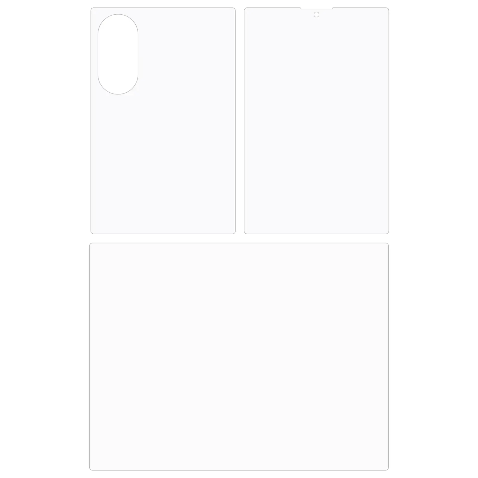 Hydrogel Film Heltäckande Samsung Galaxy Z Fold 8