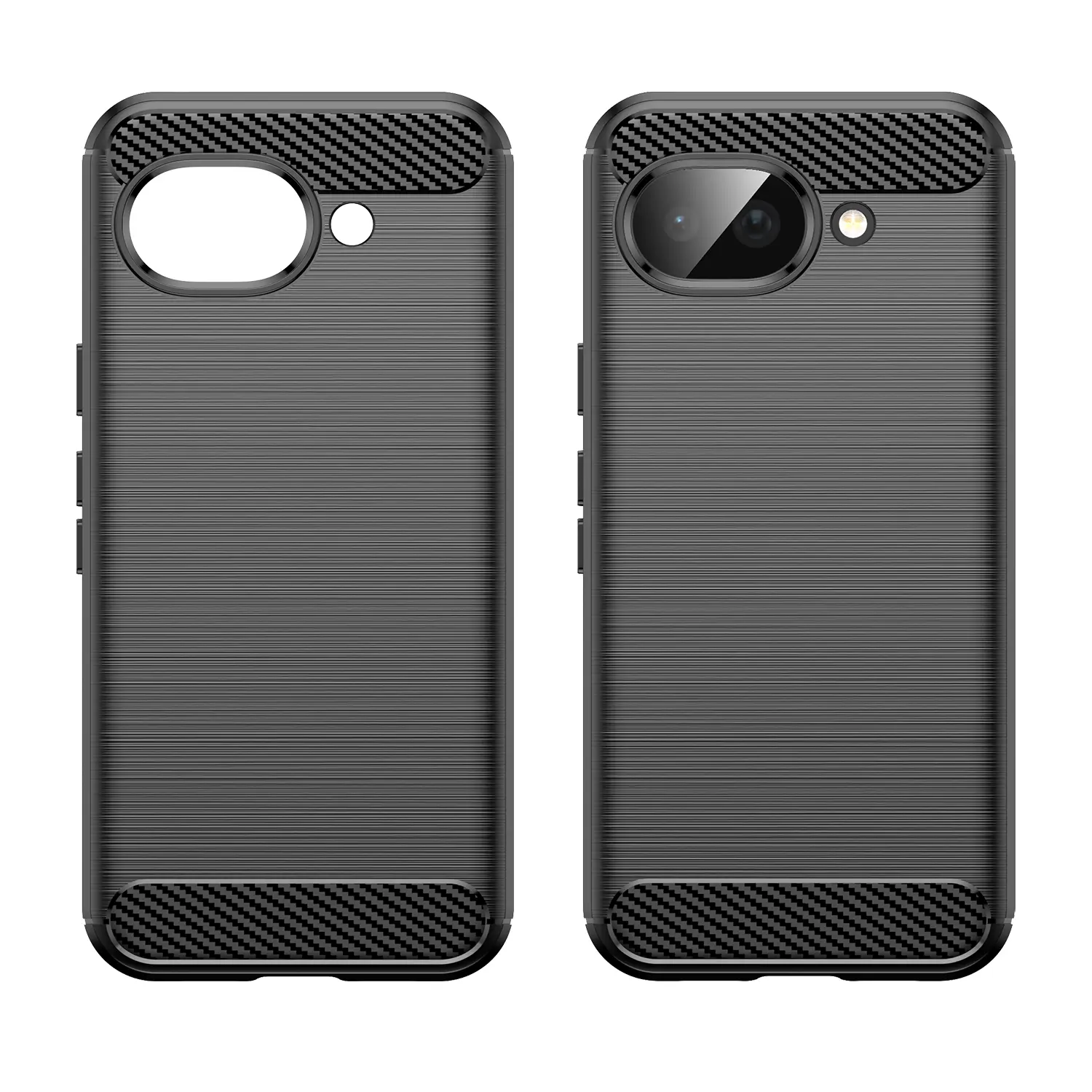 Google Pixel 10a Skal TPU Brushed Svart