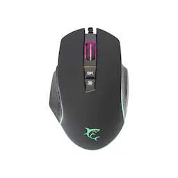 Gamingmus Gareth 7D 6.400dpi, Svart