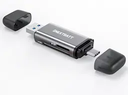 SD/TF hukommelseskortlæser USB-A og USB-C