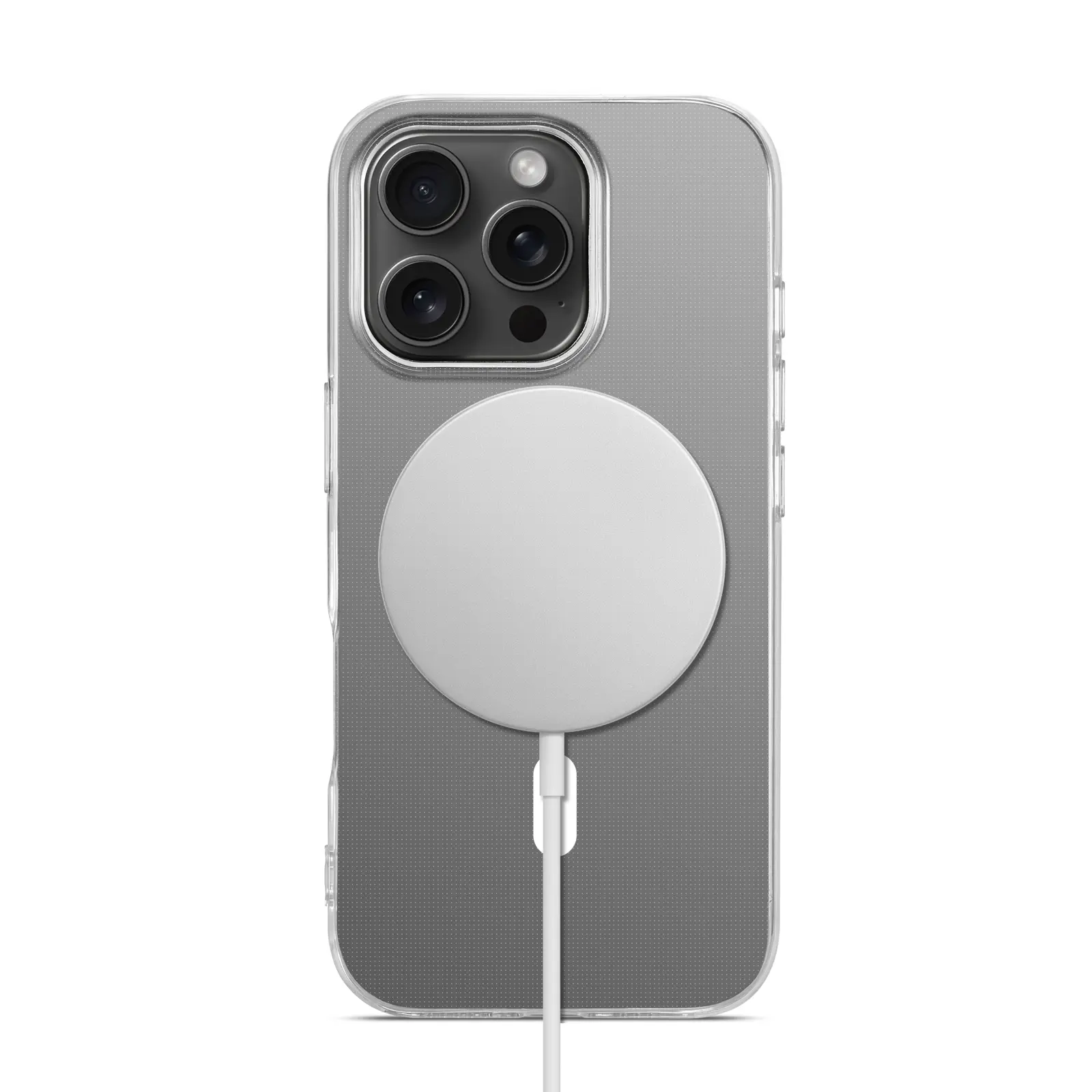 TPU Skal MagSafe iPhone 16 Pro Genomskinlig