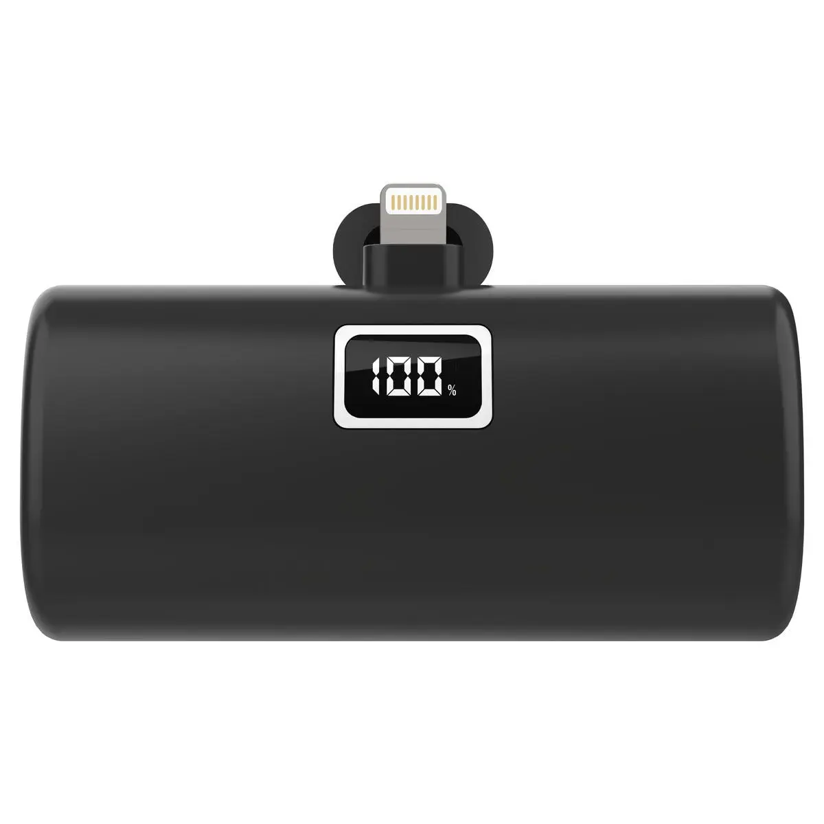 Plug-in Powerbank Lightning 5000mAh Svart