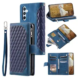 Pung Taske Samsung Galaxy A56 Quilted Blå