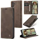 Slim Pung Etui Samsung Galaxy A55 Brun