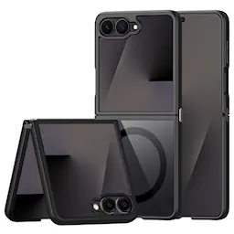 Samsung Galaxy Z Flip 8 Aimo Hybrid-skal, svart