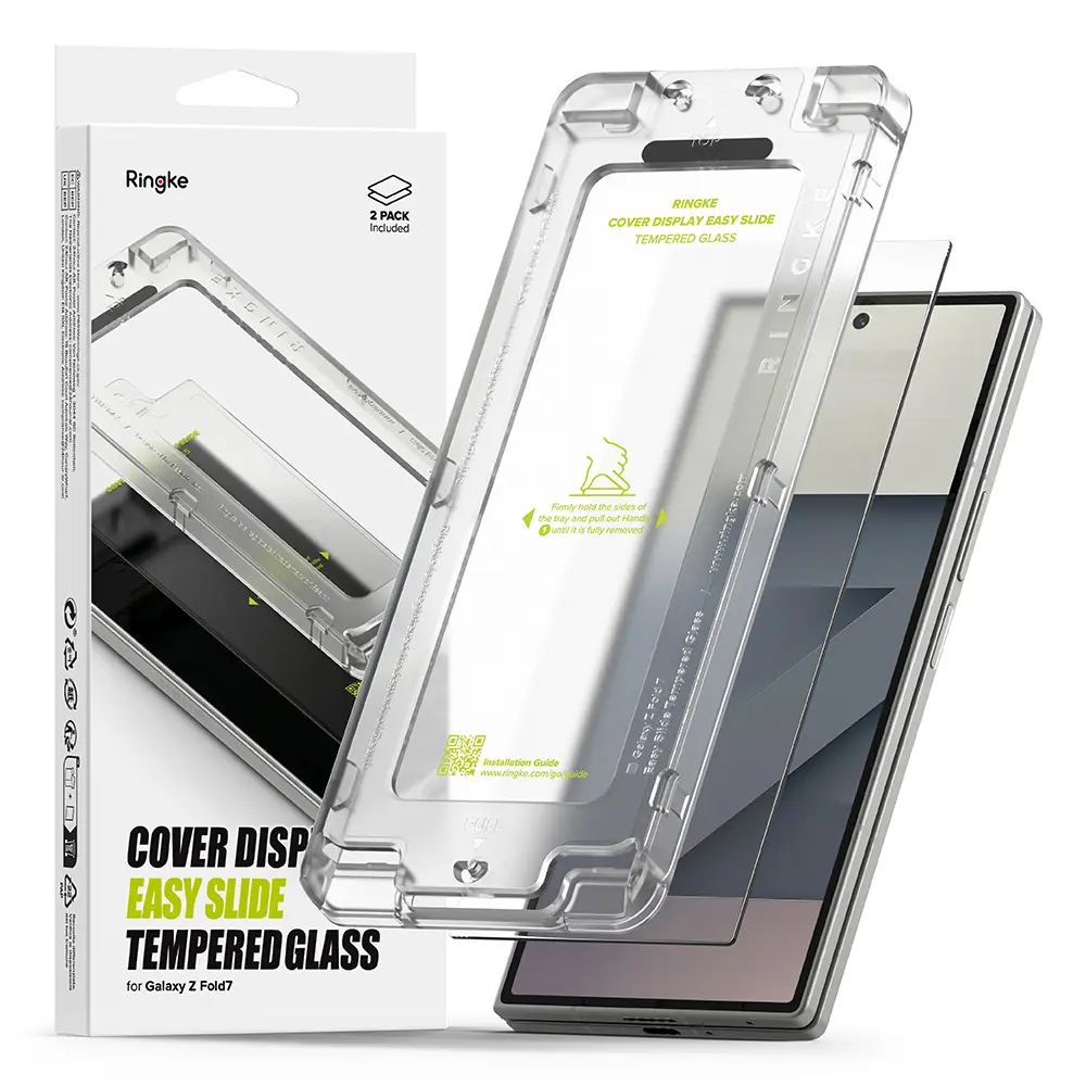 Cover Display Easy Slide Glass Samsung Galaxy Z Fold 7 (2-pack)