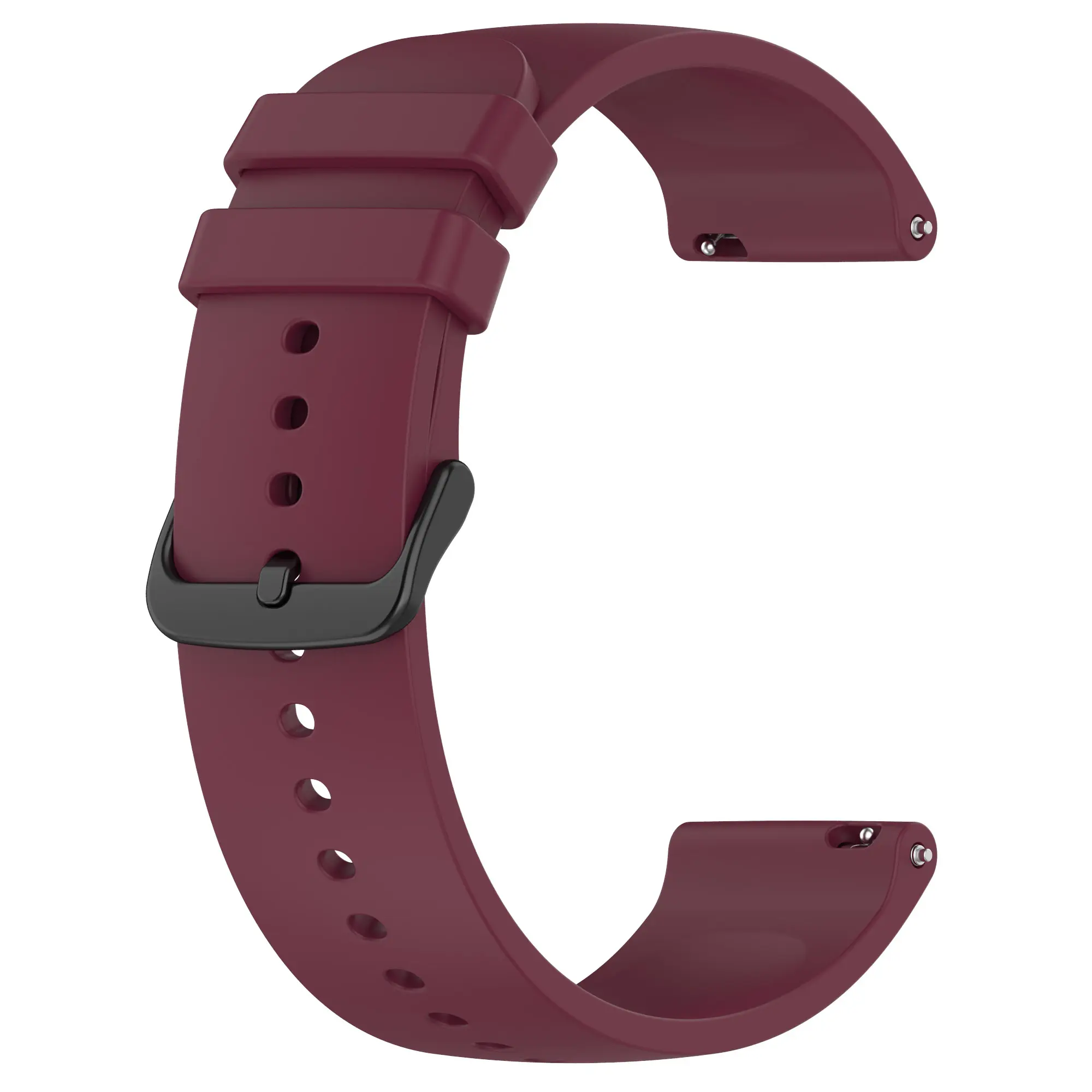 Silikonarmband Samsung Galaxy Watch 5 Pro 45mm Vinröd