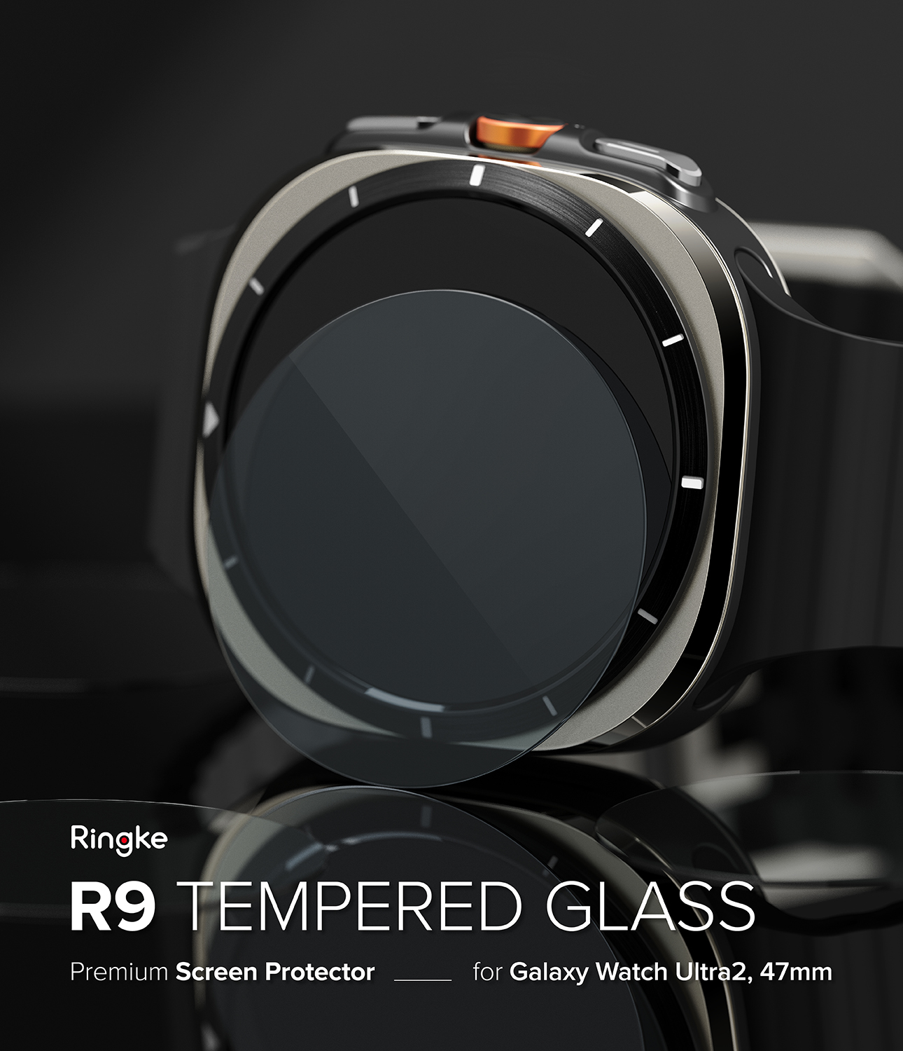 Screen Tempered Glass Samsung Galaxy Watch Ultra 2 (2026) (4-pack)